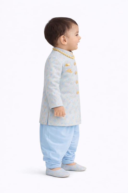 Indowestern Dhoti Tilak mala Juti