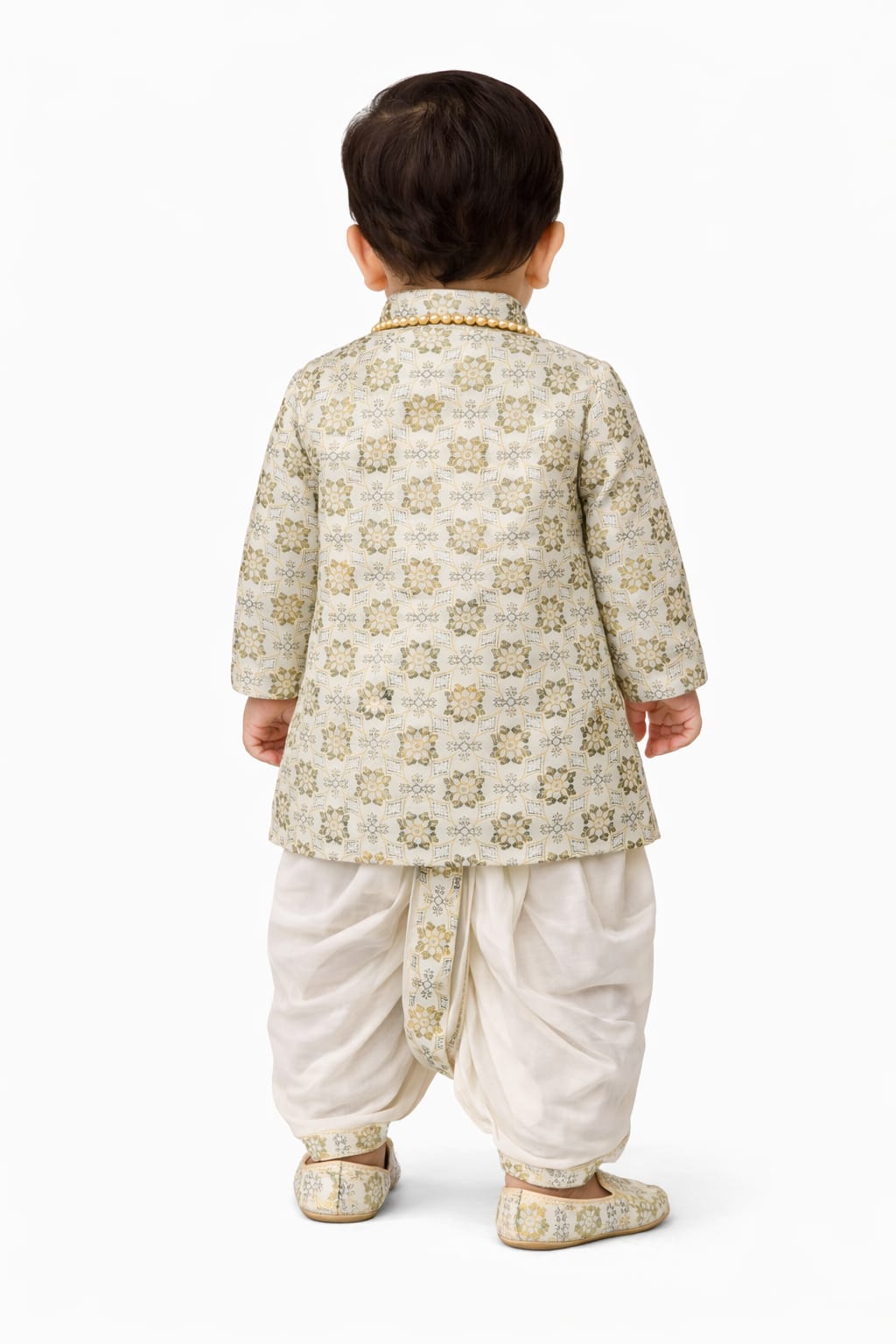 Indowestern Dhoti Tilak mala jhuti