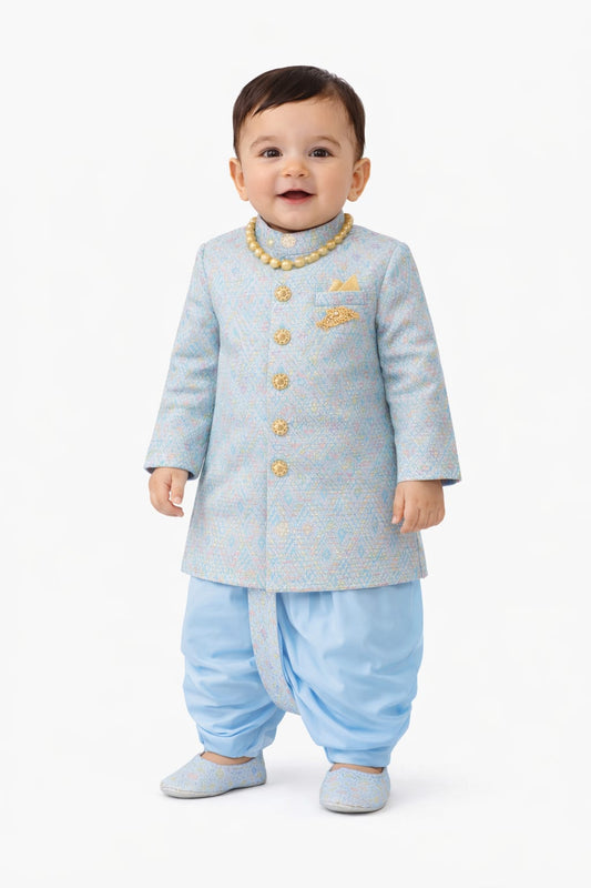 Indowestern Dhoti Tilak mala Juti