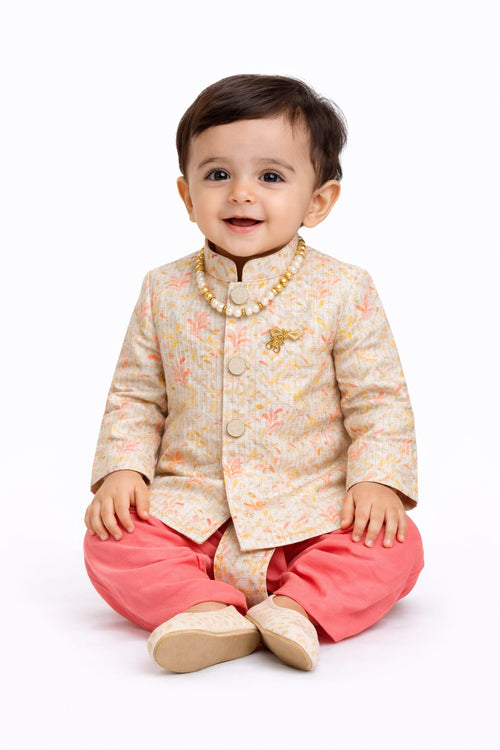 Indowestern Dhoti Tilak mala jhuti