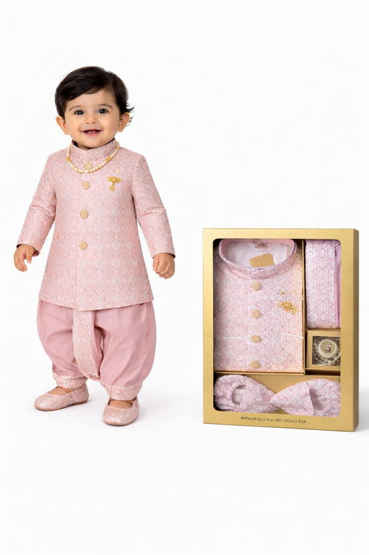 Indowestern Dhoti Tilak mala jhuti