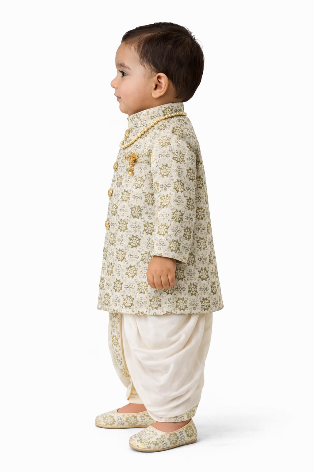 Indowestern Dhoti Tilak mala jhuti