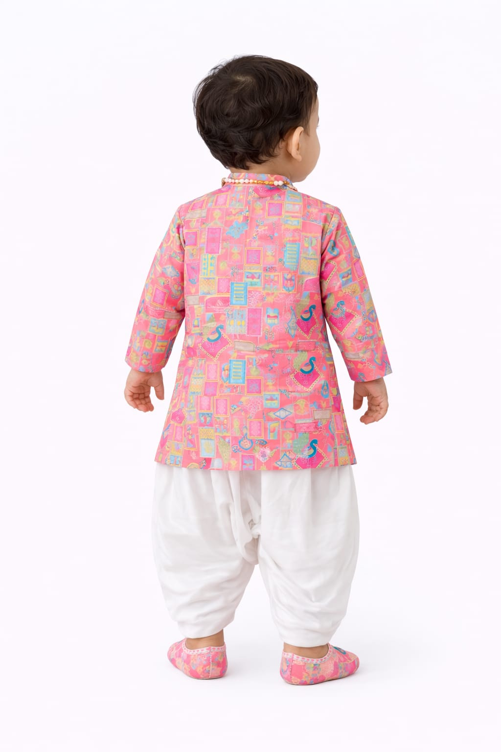 Indowestern Dhoti Tilak mala jhuti