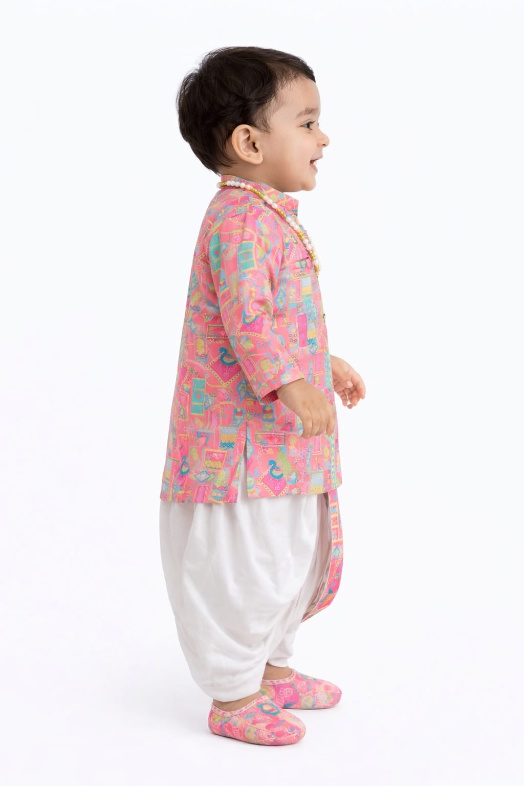 Indowestern Dhoti Tilak mala jhuti